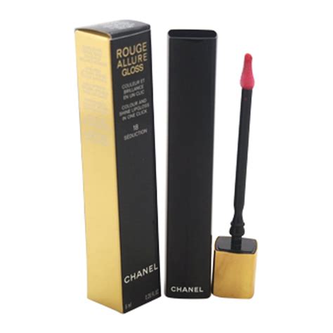 chanel rouge allure gloss 18 seduction|Chanel Rouge Allure shades.